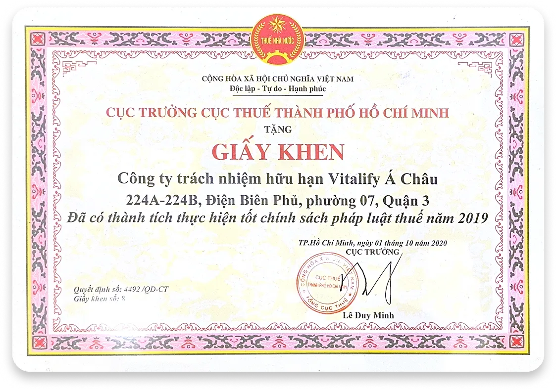 Excellent tax-paying company 1